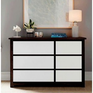 Oak 05 : Tủ Gổ Sồi 6 Ngăn Kéo - Ngang 3 + 3
